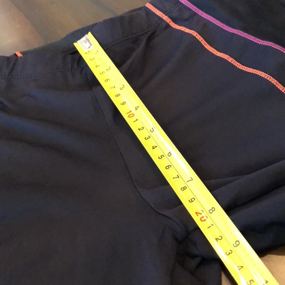 Track & Field Classic High waist, Color block stitched on black stretch joggers - Picture 6 of 7